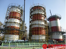 济南炼油厂使用元拓钢跳板